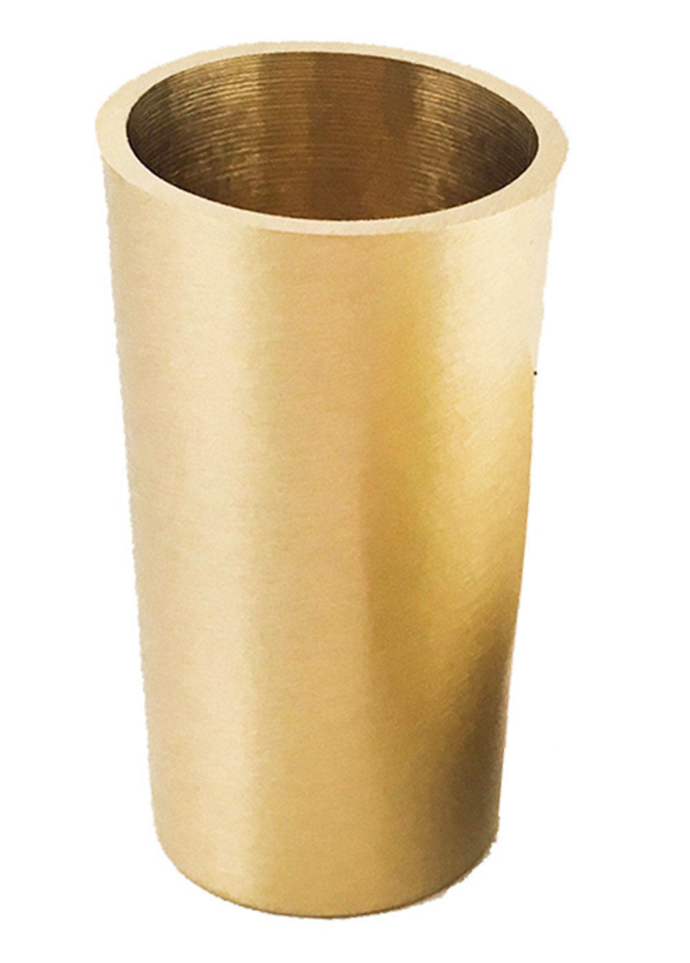 Mondrian Satin Brass Leg Cup