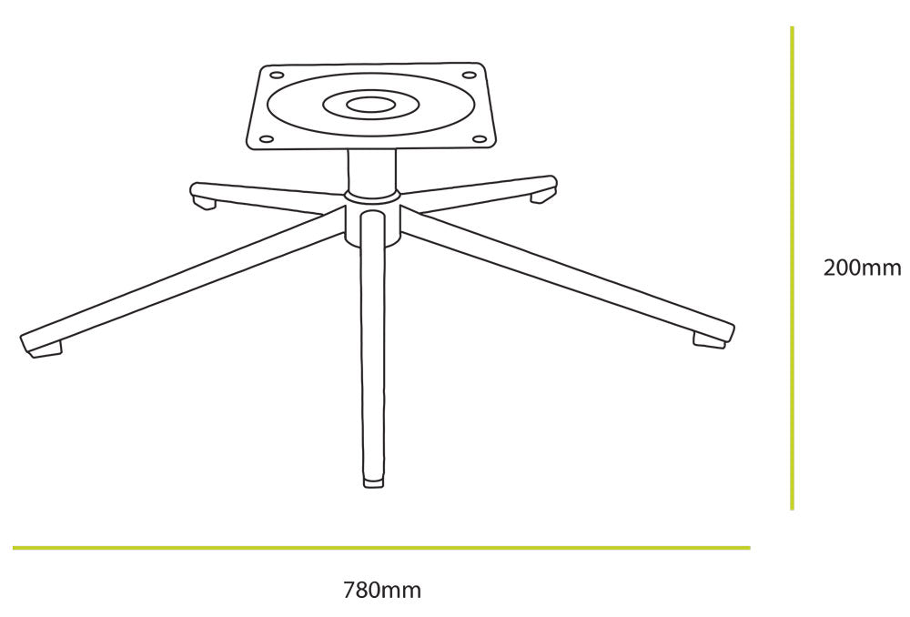 Lisbon Chair Swivel Base