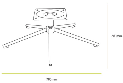 Lisbon Chair Swivel Base
