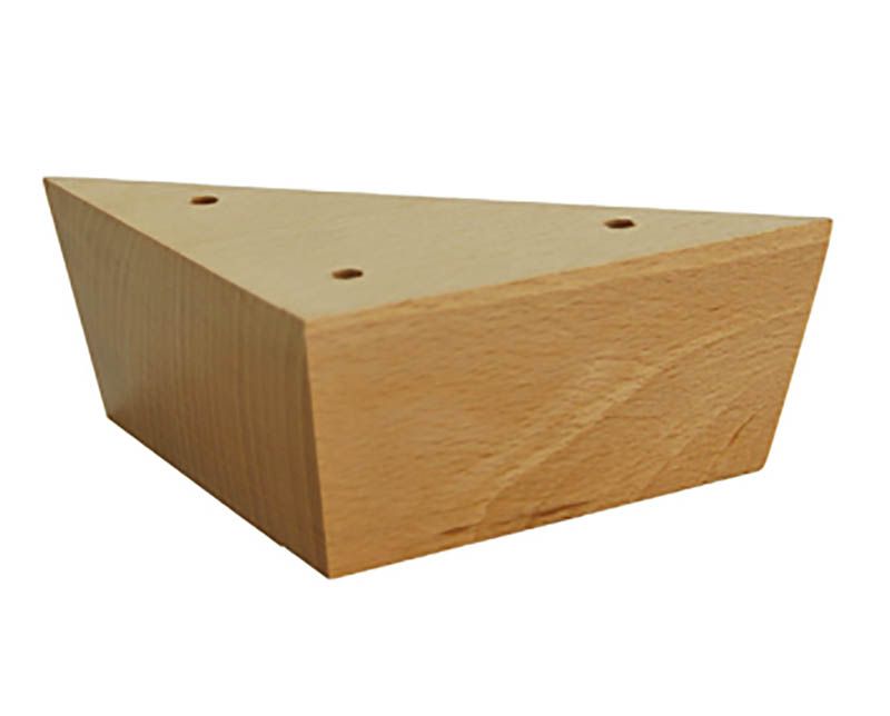 Simple Triangular Wooden Furniture Legs